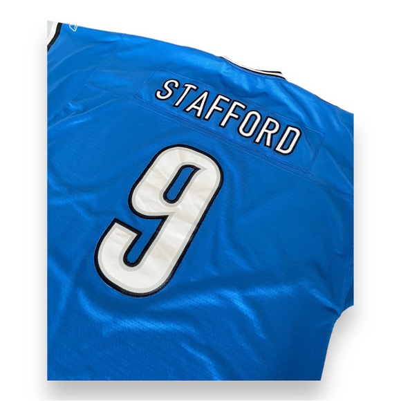 NFL REEBOK Detroit Lions Matthew Stafford Authentic On Field Football Jersey - Picture 8 of 8